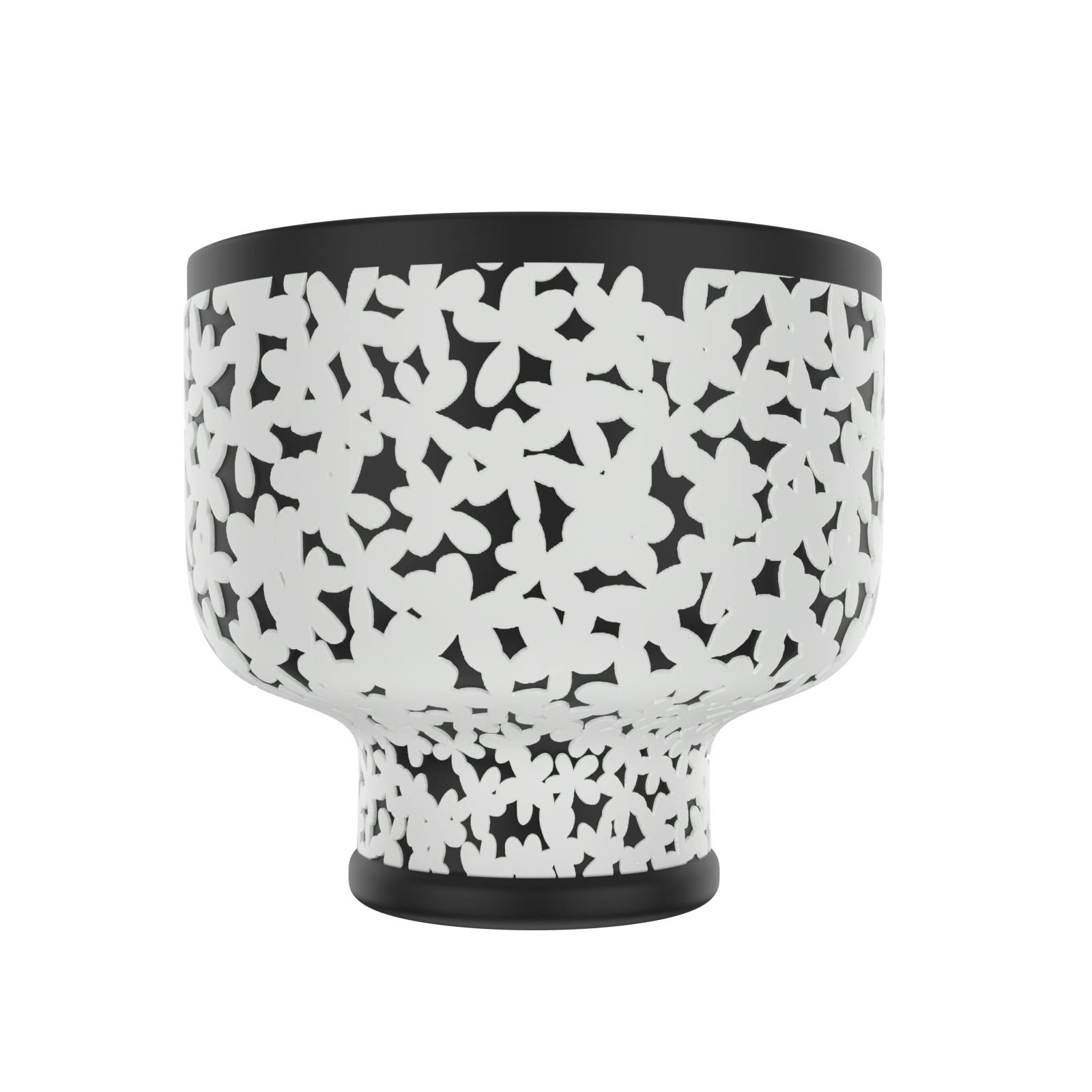 PLANTER（3号）| BOTTLE -FLOWER/PRINT-（BLACK×WHITE） | TECTE